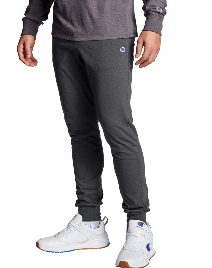 Jogger Champion Hombre - Classic Jersey ( Gris Oscuro ) 0174982-JD